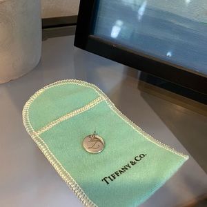 Tiffany & Co Notes Letter Charm Z in Sterling Silver